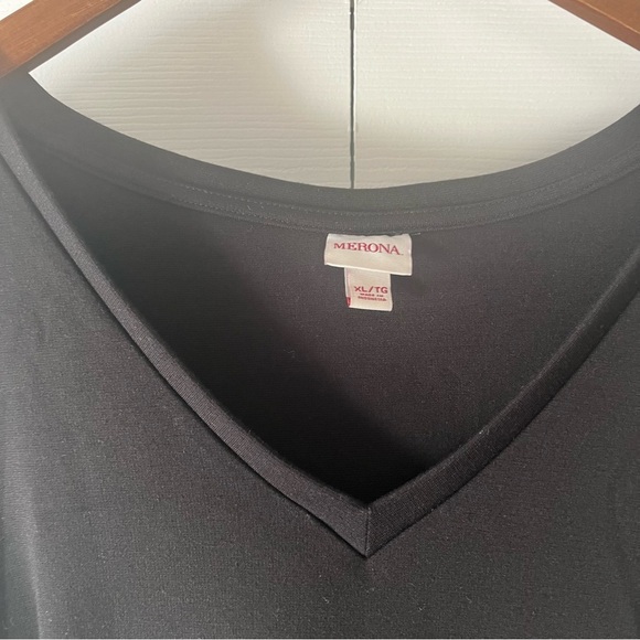 Merona Dress Black XL - Picture 2 of 5